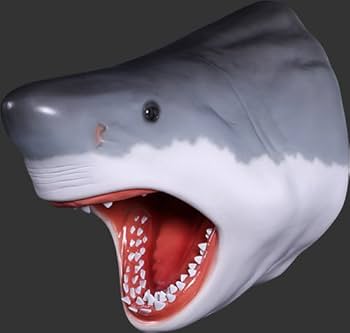 シャーク ヘッド ジャンボフィギュア Ｈ110cm サメ 鮫 ジョーズ Amazon.co.jp: グレート・ホワイト シャーク ヘッド・サメ